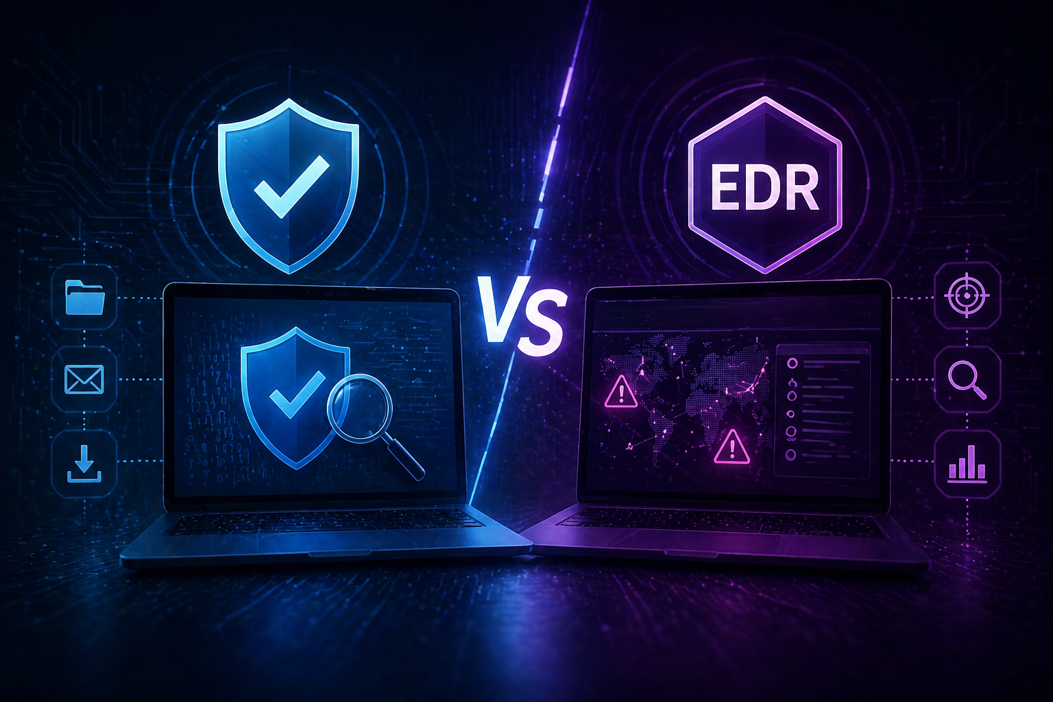 edr vs antivirus