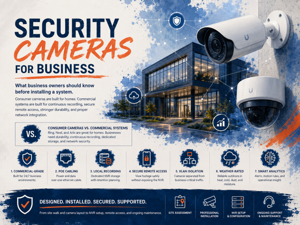Security cameras for business: what to know before you buy security cameras for business