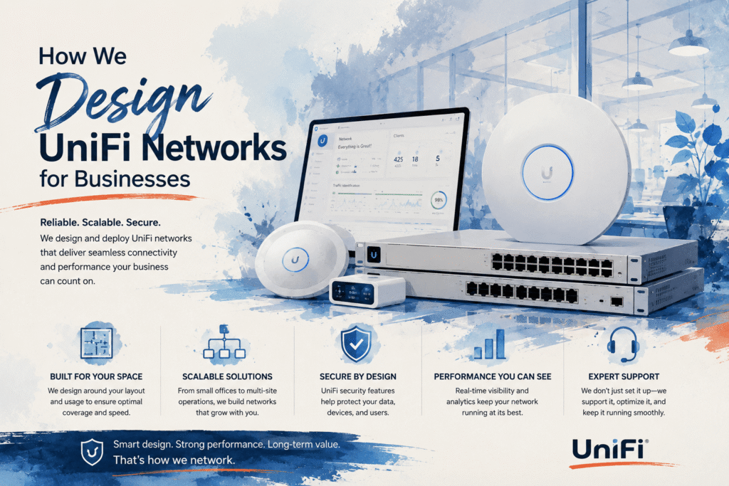 How We Design UniFi Networks for Businesses How We Design UniFi Networks for Businesses